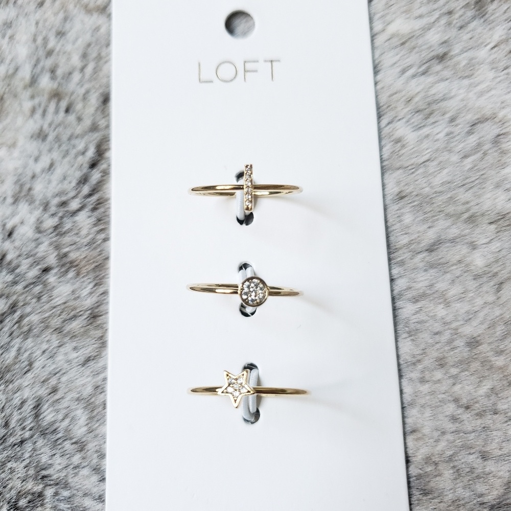 Loft Stackable Rings - Picture 2 of 4